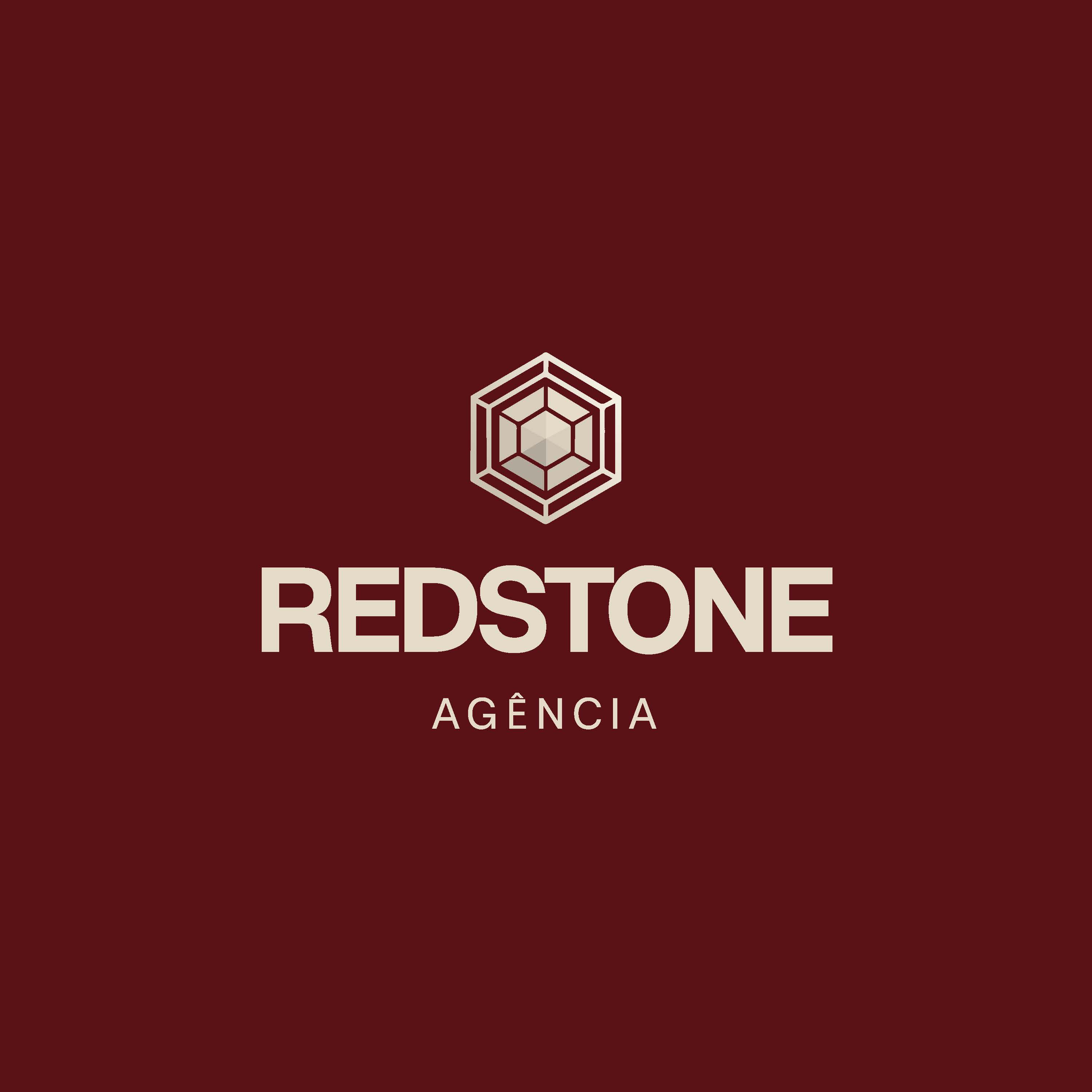 Identidade visual da Agência Redstone — especialistas em marketing para construção civil e arquitetura